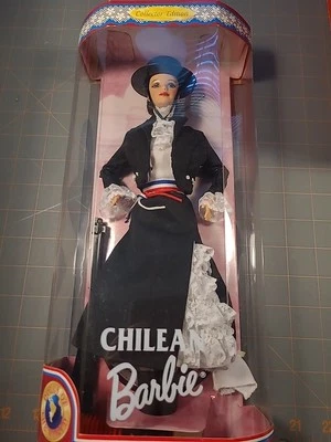 1999 Barbie chilena edição de colecionadores.  Selado novo na caixa - Imagem 1 de 4