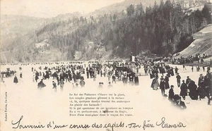 Suisse - LES BRENETS (NE) Patinage sur le lac gelé - Ed. Robert Frères - Bild 1 von 2