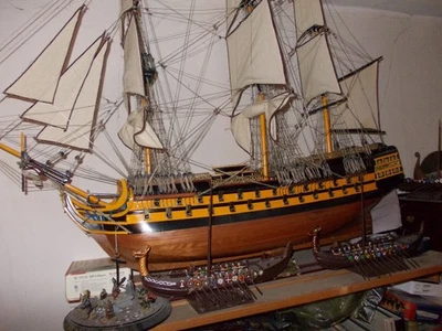 1:72 Schiffe Riesenmodell Linienschiff Agamemnon Napoleonische Epoche  sammeln - Bild 1 von 4