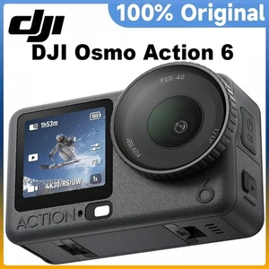 DJI Osmo Action 6 Action Camera 1/1.1″ Square Sensor Variable Aperture F2.0-F4.0 - Picture 1 of 10