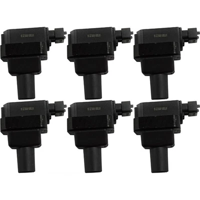 Set of 6 Ignition Coils for MB Mercedes SL Class S CL E Mercedes-Benz SL600 S600 Foto 1 de 4