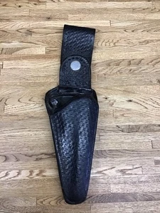 Vintage Safety Speed Clamshell Holster CHP K38 6” Revolver Basket Weave EUC B-4 - Picture 1 of 10