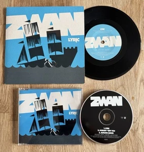 ZWAN - LYRIC CD & 7” VINYL SINGLE (BILLY CORGAN SMASHING PUMPKINS) W607 2003 - Picture 1 of 3