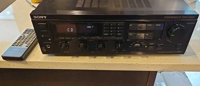 SONY STR-GX6ES ll RECEIVER Tested Working-w/Remote Bundle DAT PHONO Inputs Rare  - Image 1 of 4