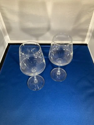 Juego de 2 vasos con pedestal de cristal italiano transparente RCR 26,5 onzas Foto 1 de 4