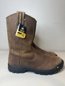 Bota de trabajo para hombre talla 10,5 Caterpillar con barra de tracción Astm punta suave totalmente nueva - Imagen 1 de 6
