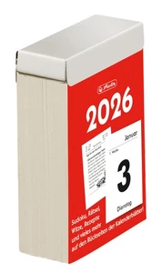 herlitz Tages-Abreißkalender Nr.3 2026 - Bild 1 von 2