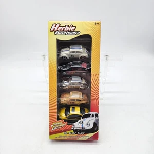 Johnny Lightning 1:64 Herbie Fully Loaded 5 Car Set w/ Black GTO New Sealed - Picture 1 of 9