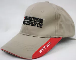Cappello berretto camionista TSC Tractor Supply Co ~ logo ricamato 3D fibbia ottone - Foto 1 di 4