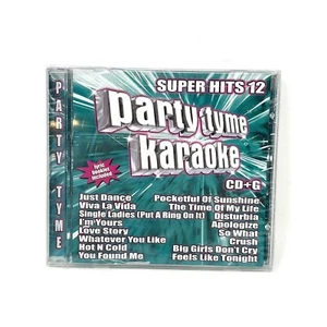 Party Tyme Karaoke: Super Hits, Vol. 12 by Sybersound (CD, 2009, Sybersound Reco - Picture 1 of 2