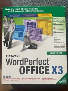 Corel WordPerfect Office X3 Standard Edition 2005 - Picture 1 of 2