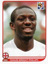 2010 Panini Sticker Football World Cup No. 195 Shaun Wright-Phillips England Picture NEW