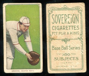 T206 Peaches Graham ~~  PR/FR condition ~~ Sovereign 350 back