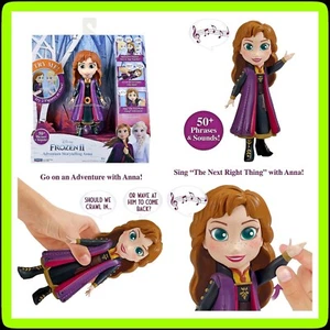 ❄️ Disney Frozen 2 Adventure Storytelling Anna Interactive Action Figure 🆕 NEW! - Picture 1 of 8