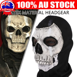 Call of Duty Ghost Fabric Masks Helmet Balaclava Skull Hood Halloween Costume AU