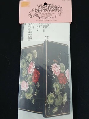 DELANE LANGE 1992 GERANIUM BOX PAINTING PATTERN PACK 65 - Image 1 of 4