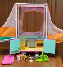 american girl doll pop up camper
