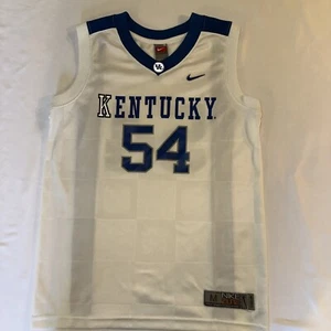 University Of Kentucky Nike Elite Basketball Jersey Boys Sz M Dri-Fit #54 - Picture 1 of 13