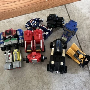 Lote de 7 figuras Power Rangers Megazord - Imagen 1 de 8