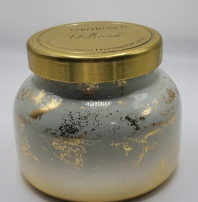 Capri 蓝光小蜡烛 - 8 盎司 - 火山 — 第 1/4 张图片