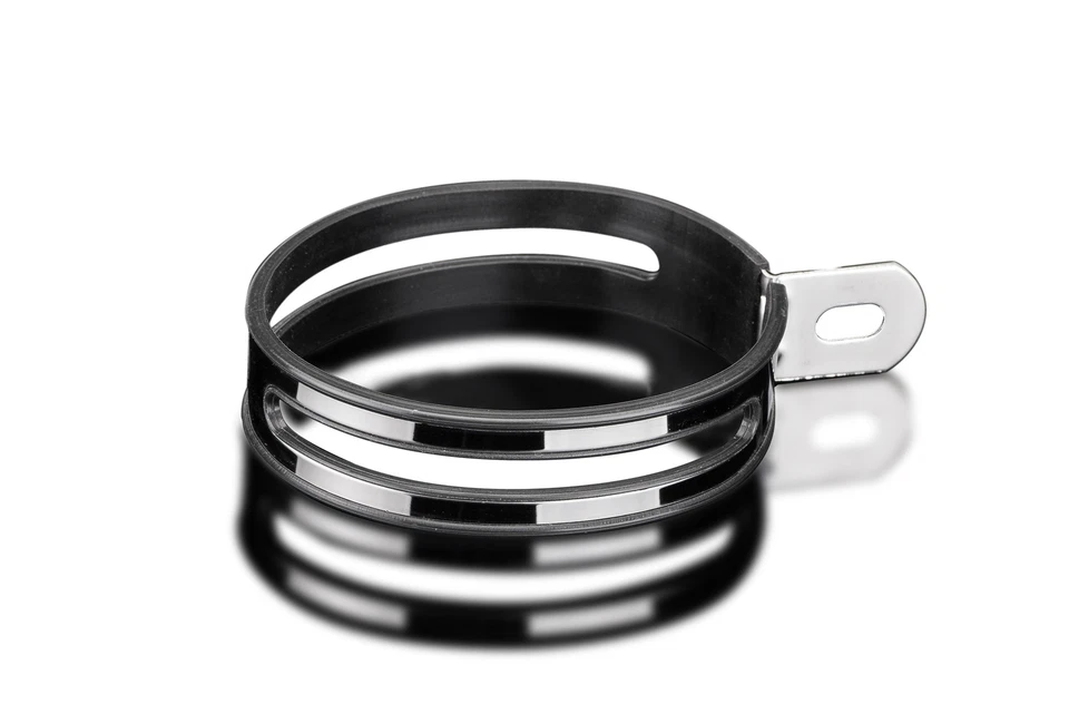 Oval Standard Mounting Strap For Delkevic Oval Mufflers Exhaust Slip On - Image 1 of 1