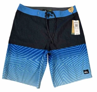 "Board corto Quicksilver para hombre Everyday Division 20"" azul EQYBSO4789 cintura 31"" $50" Foto 1 de 4