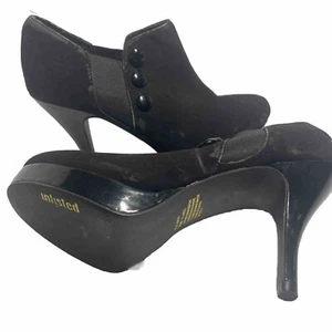 Kenneth Cole Unlisted Black Booties. 9.5. - Picture 1 of 9