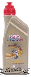 1 Litro Castrol Power Rs 2T Totalmente Sintético Dos Tiempos TTS 2 Aceite Mezcla - Imagen 1 de 3