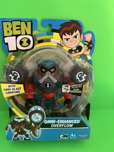 NUOVO Modellino Ben 10 - OMNI-ENHANCED OVERFLOW - 5" - PLAYMATES TOYS 2018 - Foto 1 di 2