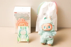 Genuine The Monsters Labubu V3 Big Into Energy Green Serenity NEW POPMART - Picture 1 of 11