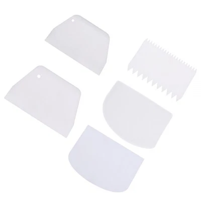 5 Pcs Cake Decorating Icing Smoother Baking Accessories Kitchen Supplies - Imagen 1 de 4