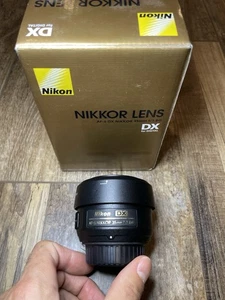 Nikon AF-S DX NIKKOR 35 mm f/1.8G obiettivo con cappuccio e filtro Hoya - Foto 1 di 10