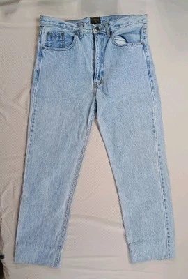 Pantalones de mezclilla rectos para hombre VALENTINO GARAVANI W34 L29 algodón azul claro Foto 1 de 4