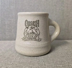 Cornish Scrumpy kleiner Keramik Apfelwein Becher Krug "beinlos aber lächelnd" 3" - Bild 1 von 6