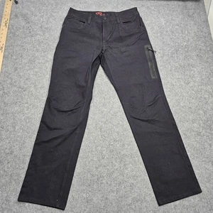 Foehn Nelson Pants Men's Size 32 X 31 Black Outdoor Hiking Climbing Cordura - Picture 1 of 11