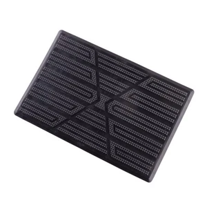 1 pieza almohadilla negra para piso de coche alfombrilla para talón pedal parche cubierta 25 X16 cm nueva - Imagen 1 de 5