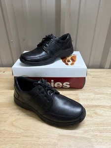 Hush Puppies Men's Leader Henson Oxford, Black New In Box Size 11.5 Free Ship - Picture 1 of 8