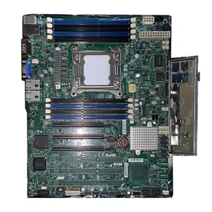 SuperMicro X9SRI-F-B Intel C602 8x Slots ATX Mainboard Sockel LGA 2011 Xeon CPU - Picture 1 of 2