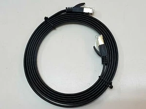 New SSTP CAT7 FLAT 2M 32AWG UTP Networks LAN Direct Ethernet Cable 10Gbps - Afbeelding 1 van 5