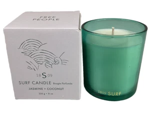 Free People 1809 Collection Limited Edition Surf Candle Jasmine+Coconut 8oz - Picture 1 of 9