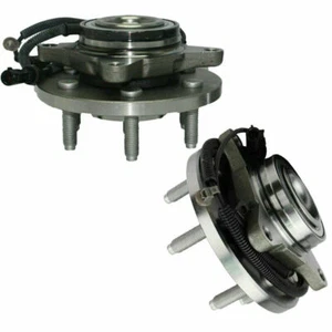 Par de cojinetes buje de rueda delantera 2x4 para Lincoln Navigator 2007 2008 2009 2010 con ABS - Imagen 1 de 7