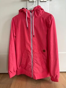 Volcom Women's Size M Salmon Pink Medium weight Winter Jacket - Picture 1 of 14