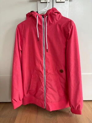 Volcom Women's Size M Salmon Pink Medium weight Winter Jacket - Image 1 of 4