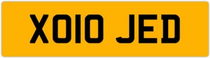 X JED 😎JEDI JEDS JE JD PRIVATE REGISTRATION CHERISHED CAR NUMBER PLATE XO10 JED - Picture 1 of 4