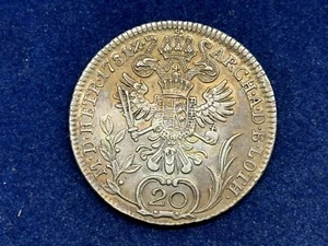 20 Kreuzer 1781 B Joseph Silber Österreich / Ungarn W/24/1180 - Bild 1 von 2
