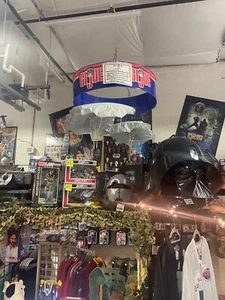 2001 Toys R Us G.I. Joe Air Force Halo Jumpers Store Display 5'-6' Blue Ring 1/6 - Picture 1 of 11