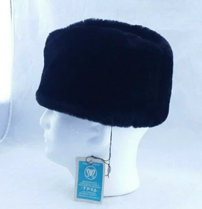 De Colección Cosaco Ruso OVEJA Sombrero de Piel Era Soviética URSS CCCP Nuevo con Etiquetas Raro PMK - Imagen 1 de 12