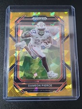 Dameon Pierce - 2023 Prizm Draft Picks - Houston Texans - Gold Cracked Ice 