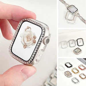 1x/2xPara Apple Watch Series 10 9 8 7 6 5 4 3 2 1 Ultra SE Estuche Diamante Parachoques - Imagen 1 de 17