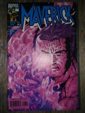 Vintage 1998 Marvel Comics Maverick #8 - Collectors Purple Cover Art Comic Book 